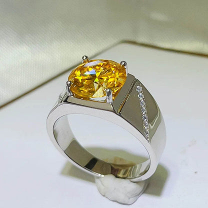 5 Carat Moissanite 925 Sterling Silver Ring - Tredona LLC