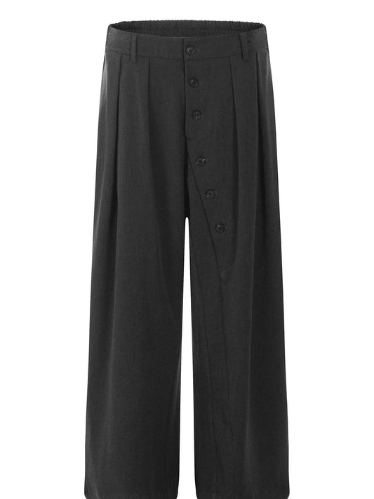 Men's Classic Wide-Leg Pants - Tredona LLC