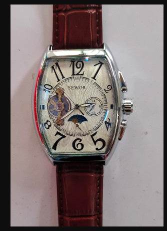 Si SEWOR Men Mechanical Watches Tourbillon Watch The Stars Through The End Of Full Automatic Mechanical Watches - Tredona LLC