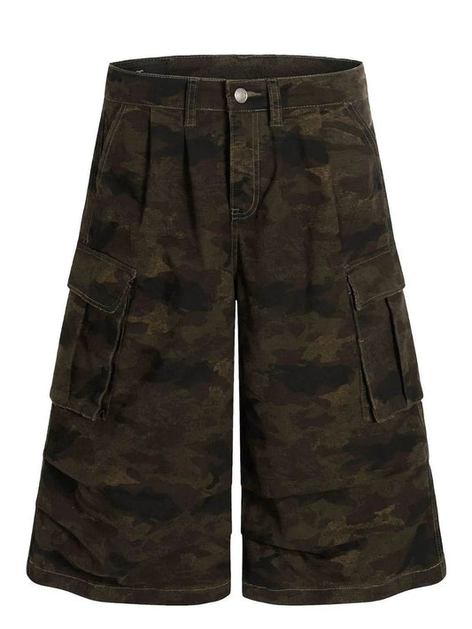Men's Camouflage Cargo Shorts - Tredona LLC