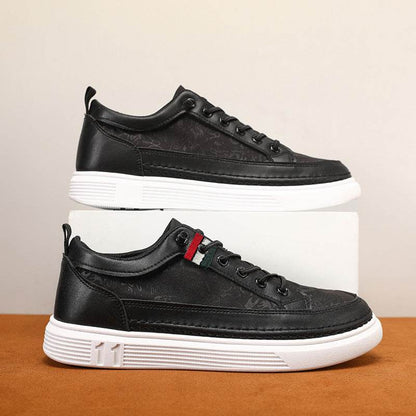 Casual Men's Sneakers High-end Versatile Canvas Sneakers Bandage Dress - Tredona LLC
