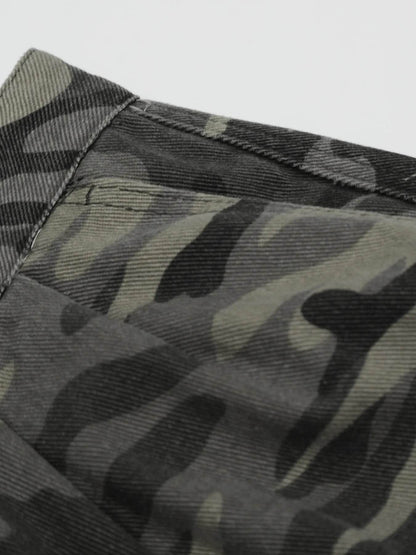 Men's Camouflage Cargo Shorts - Tredona LLC