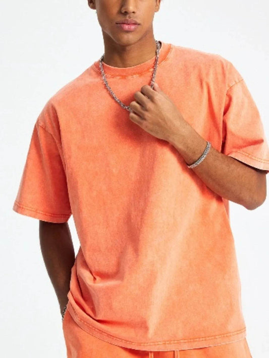 Men's Round Neck Half Sleeve T-Shirt - Tredona LLC
