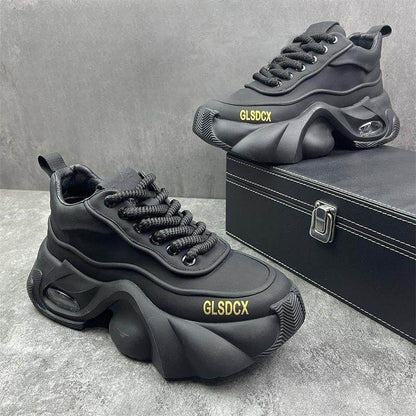 Leather Surface Trend Sports Leisure Platform Men's Shoes - Tredona LLC