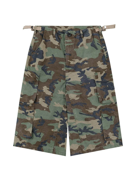 Men's Camouflage Cargo Shorts - Tredona LLC