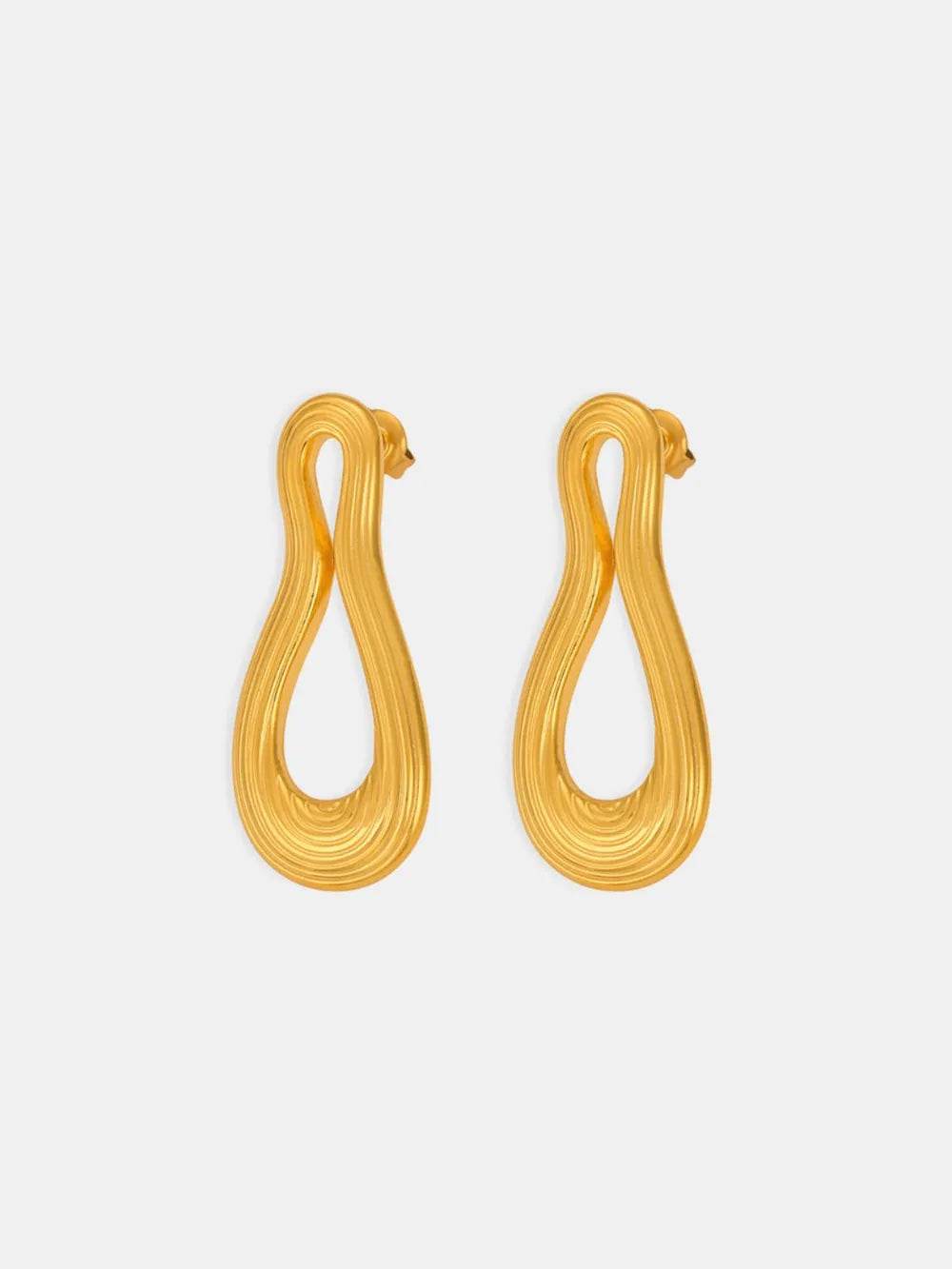 Titanium Steel Geometric Shape Earrings - Tredona LLC