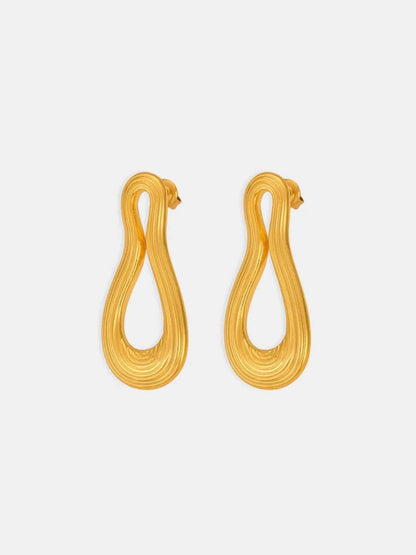 Titanium Steel Geometric Shape Earrings - Tredona LLC