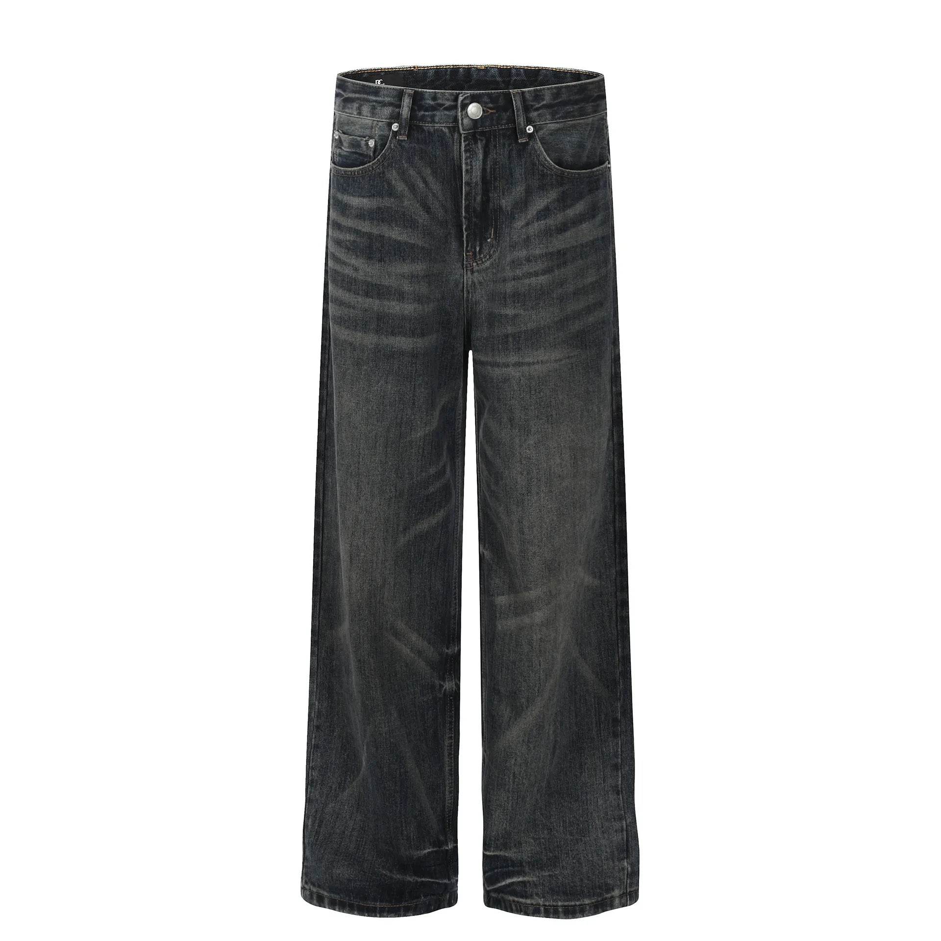Men's Wide Leg Jeans - Tredona LLC