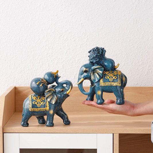 Home Ornament Elephant Decoration Living Room Wine Cabinet - Tredona LLC