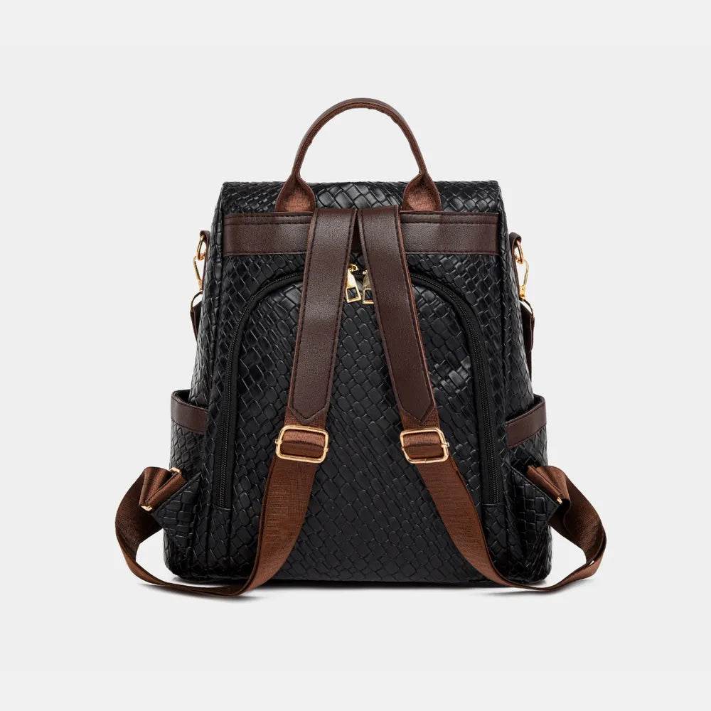 PU Leather Backpack Bag - Tredona LLC
