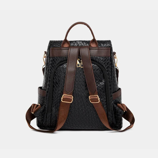 PU Leather Backpack Bag - Tredona LLC