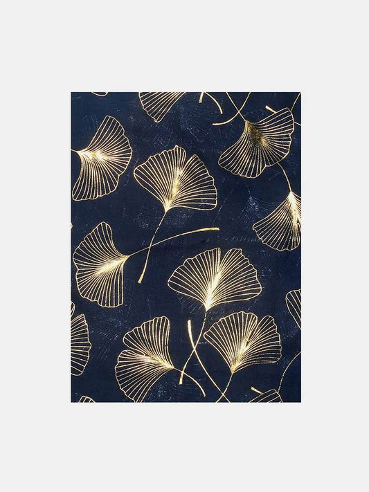 Ginkgo Leaf Polyester Scarf - Tredona LLC