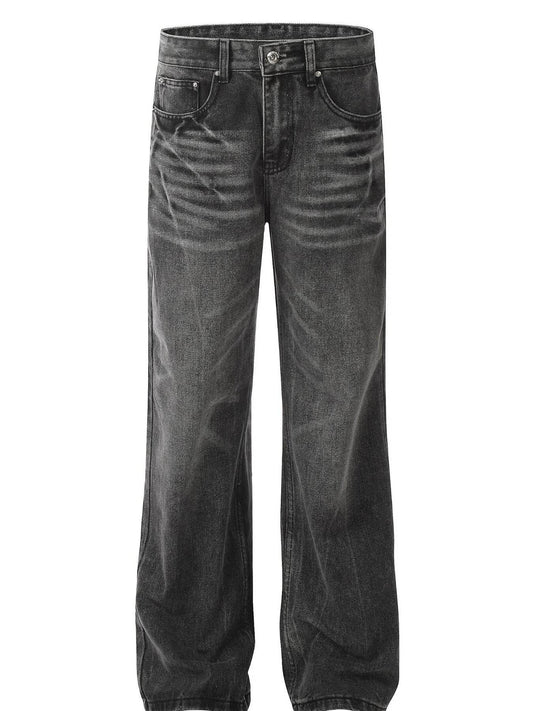 Men's Wide Leg Jeans - Tredona LLC