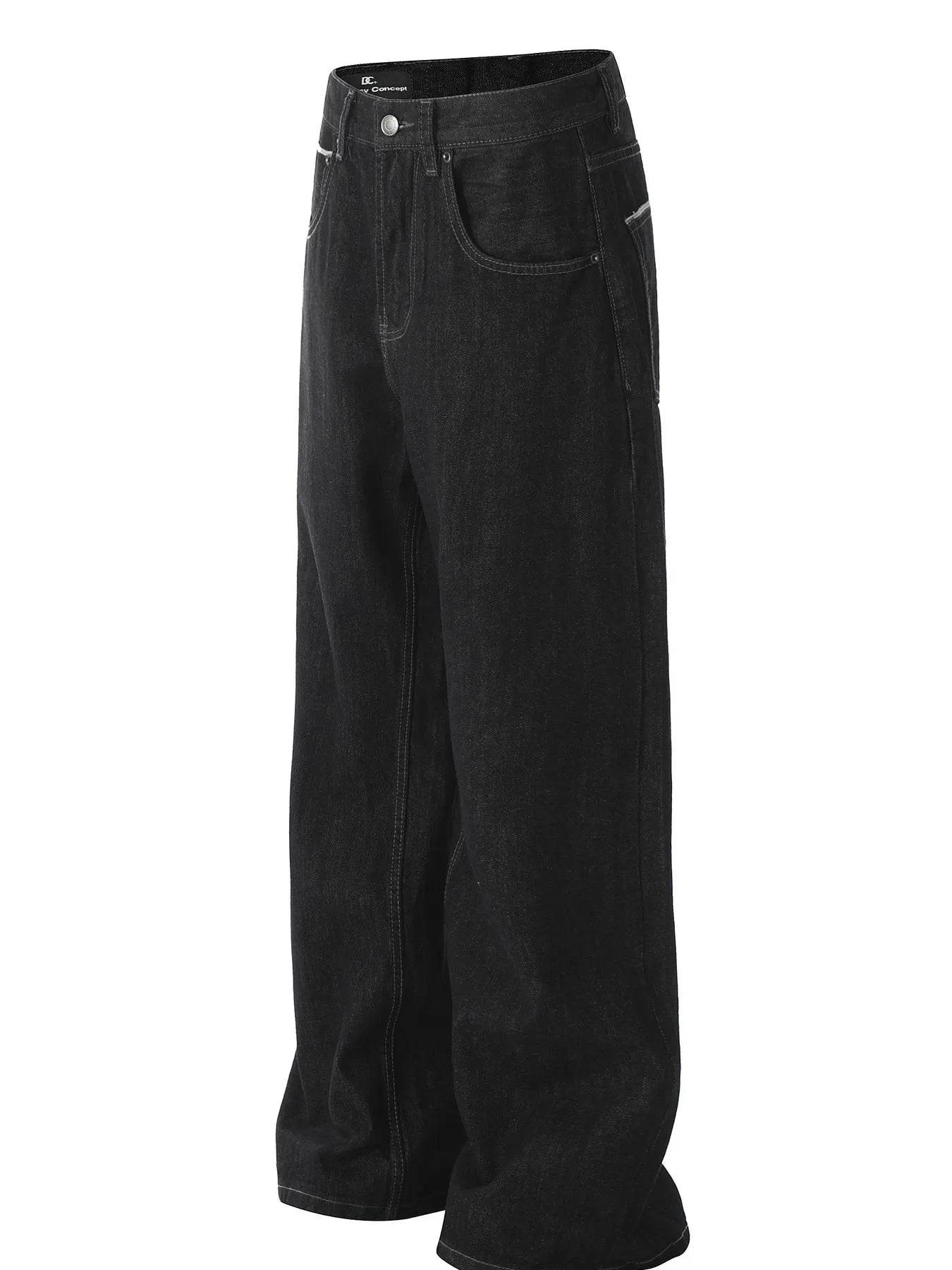 Men's Wide Leg Jeans - Tredona LLC