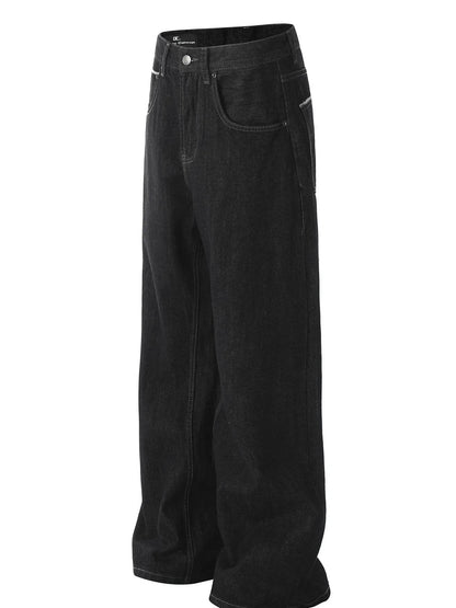 Men's Wide Leg Jeans - Tredona LLC