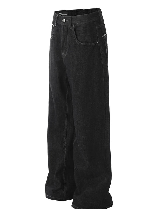 Men's Wide Leg Jeans - Tredona LLC