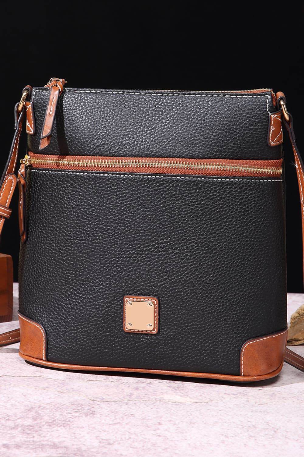 PU Leather Crossbody Bag - Tredona LLC