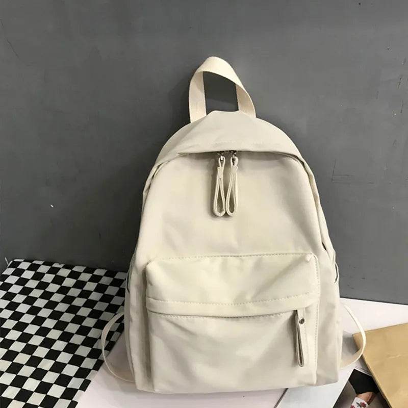 Zip Cotton Backpack Bag - Tredona LLC