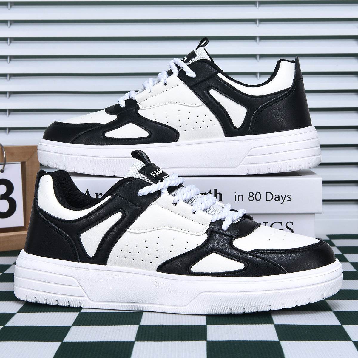 Classic Low-top White Couple Casual Students' Skateboard Shoes - Tredona LLC