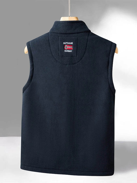Men's Zip Up Vest - Tredona LLC