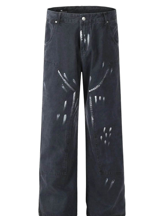 Men's Wide Leg Pants - Tredona LLC