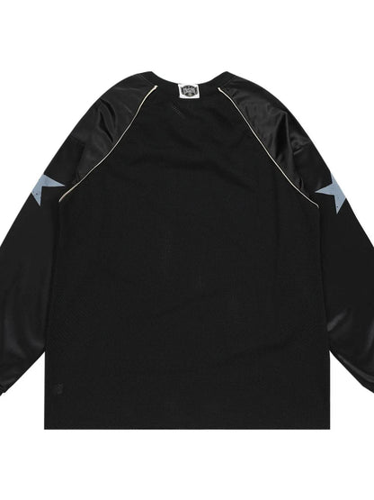 Men's Letter Long Sleeve T-Shirt - Tredona LLC