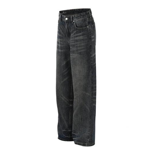Men's Wide Leg Jeans - Tredona LLC