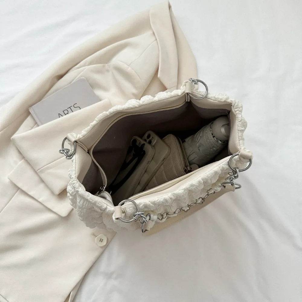 Bubble Textured Tote Bag - Tredona LLC
