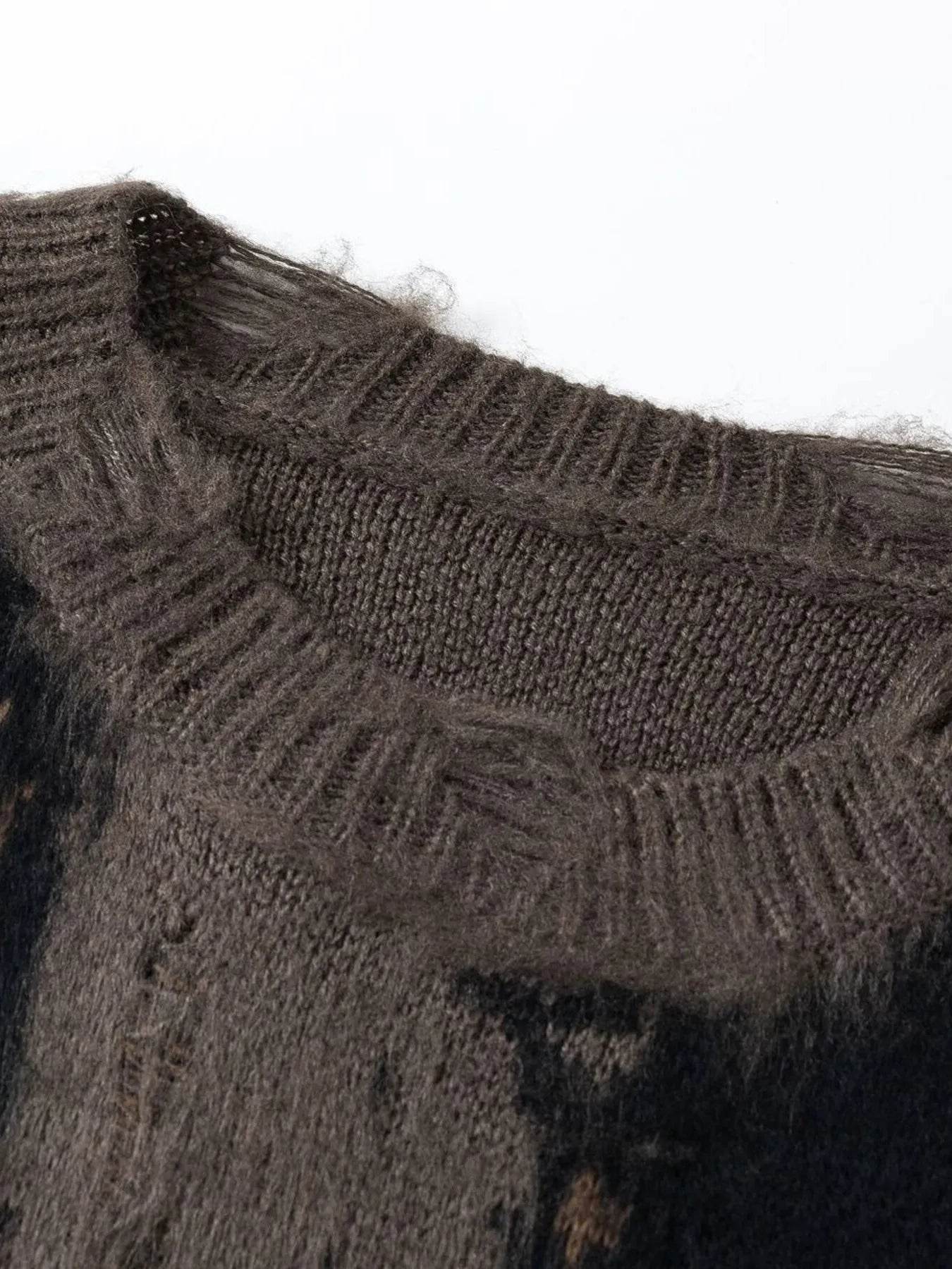 Men's Relaxed Fit Ribbed Hem Sweater - Tredona LLC