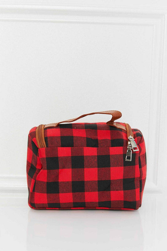 Printed Makeup Bag with Strap - Tredona LLC
